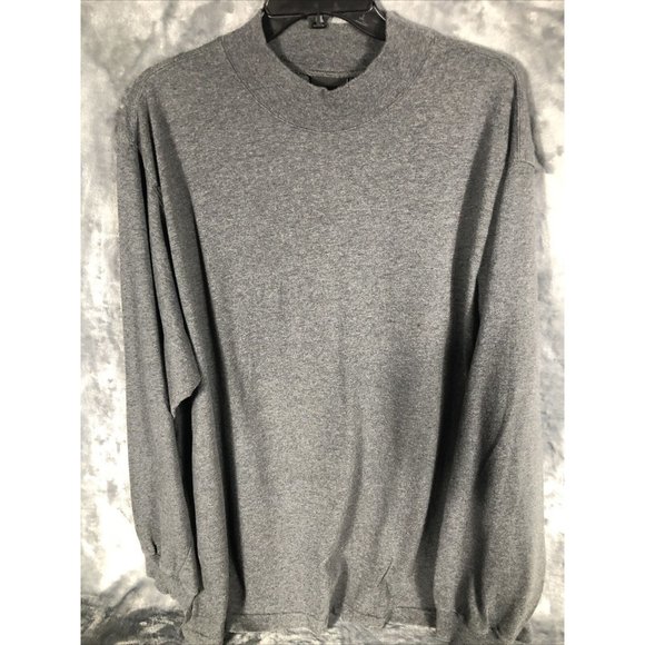Eddie Bowers Long Sleeve Sweater Men’s Gray Adult Size 2X Large - Picture 4 of 13